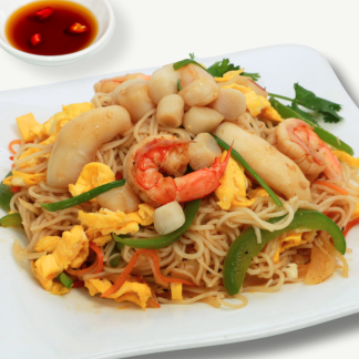 BÚN GẠO XÀO SINGAPORE (Món ăn nhà hàng)