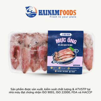 MỰC ỐNG ĐÃ LÀM SẠCH TÚI MỰC