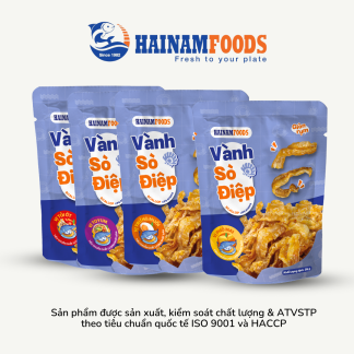 VÀNH SÒ ĐIỆP VỊ PHÔ MAI, TRỨNG MUỐI, TỎI ỚT, TOMYUM